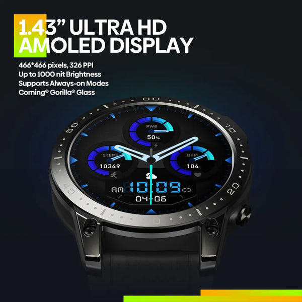 Zeblaze Ares 3 Pro Smart Watch 
Ultra HD AMOLED Display Voice Calling